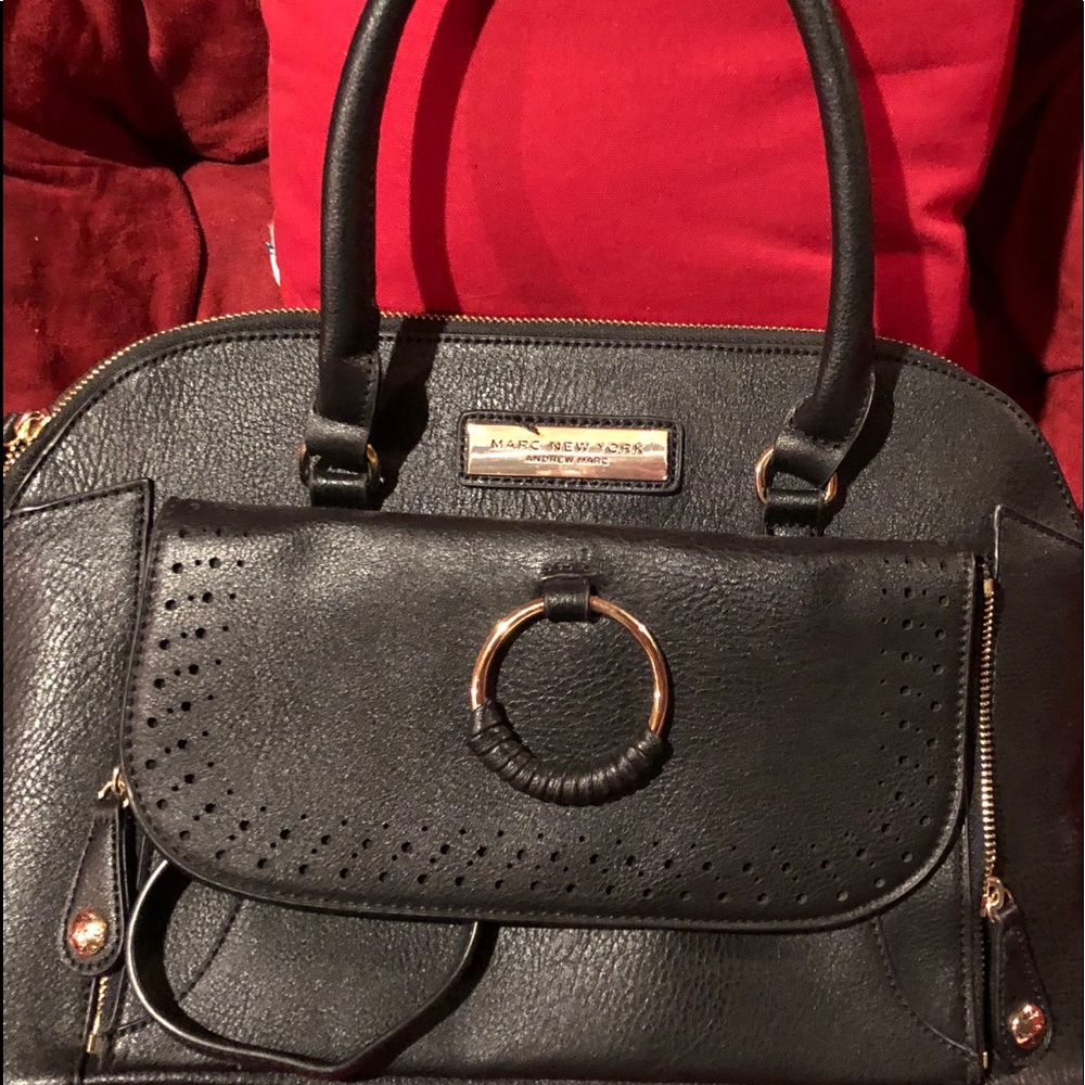 Black Satchel Purse